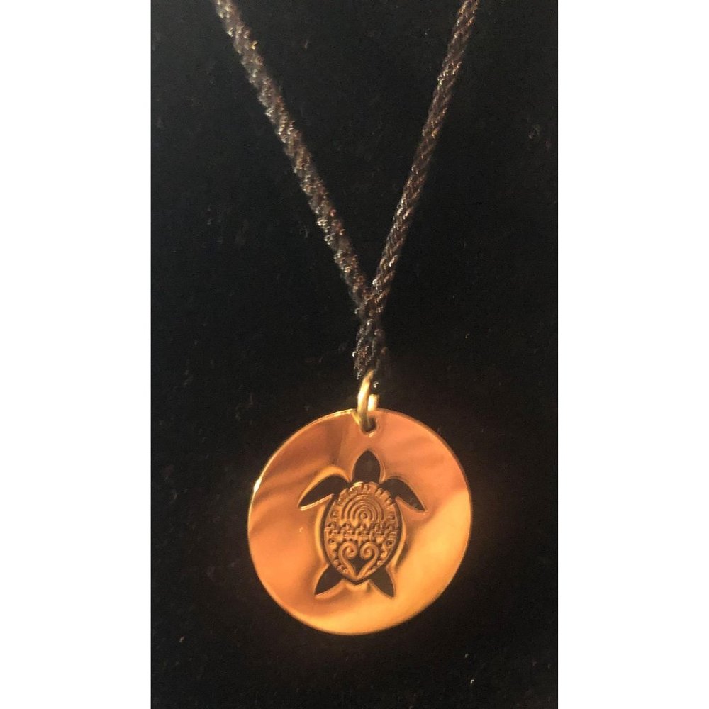 Save The Turtles Rope Necklace 18 in